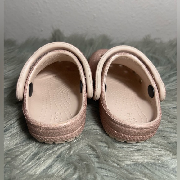 CROCS CROCS Kids' Glitter Classic Clog Size C4 - Picture 6 of 8
